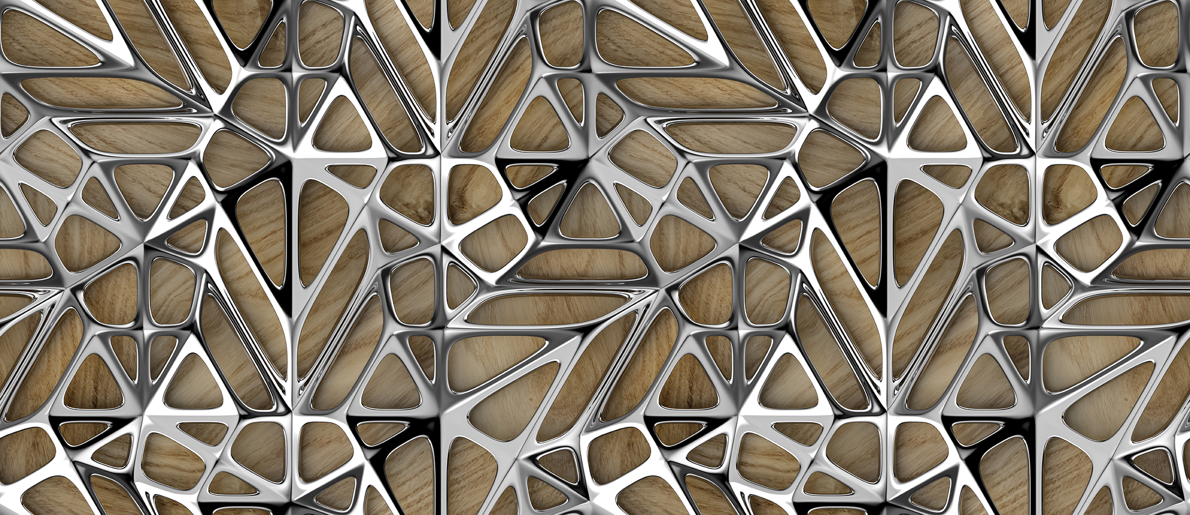 Geometrik Desen Duvar Kağıdı