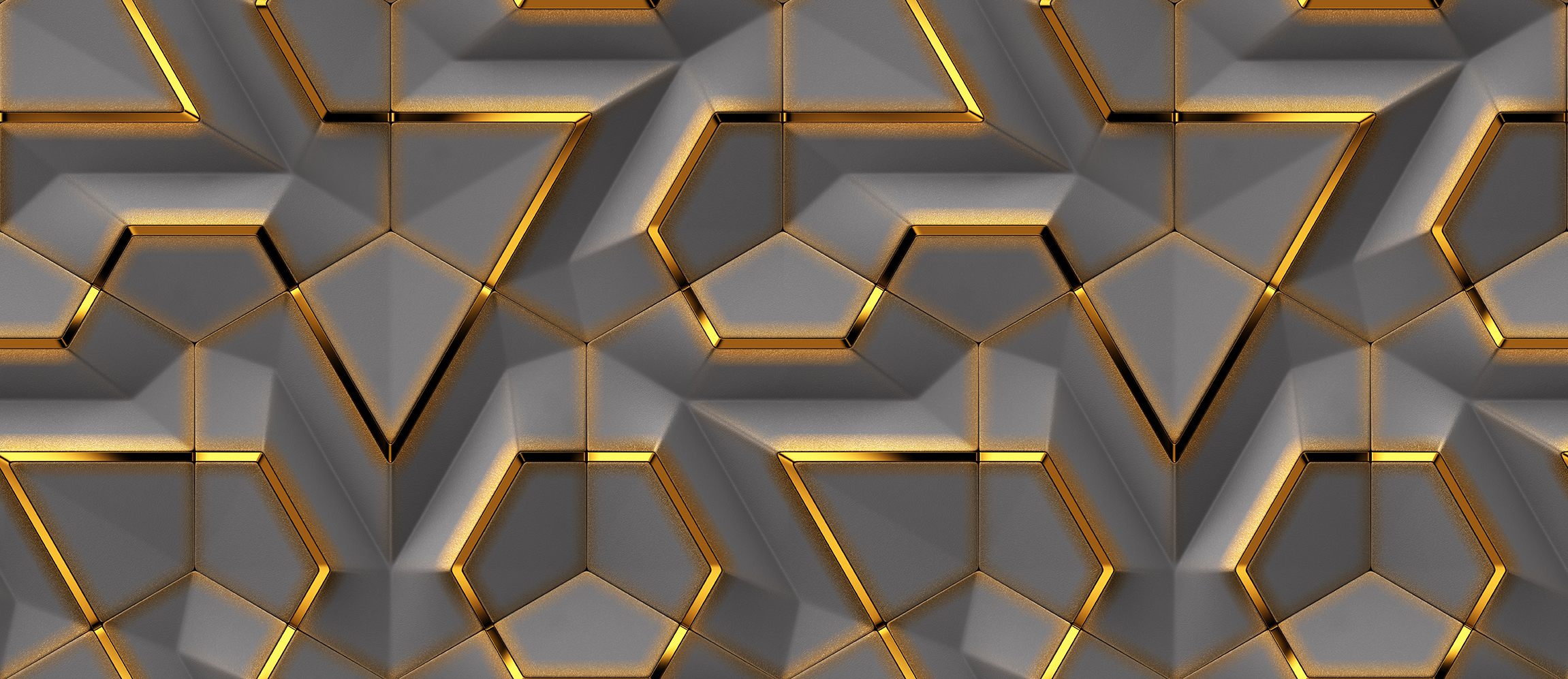 Geometrik Desen Duvar Kağıdı