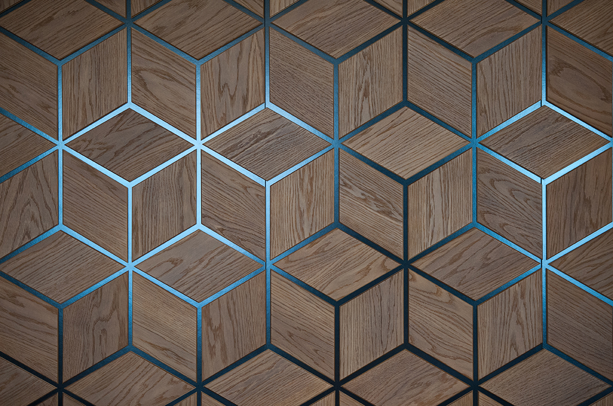 Geometrik Desen Duvar Kağıdı