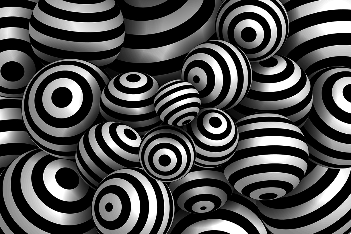 Geometrik Desen Duvar Kağıdı