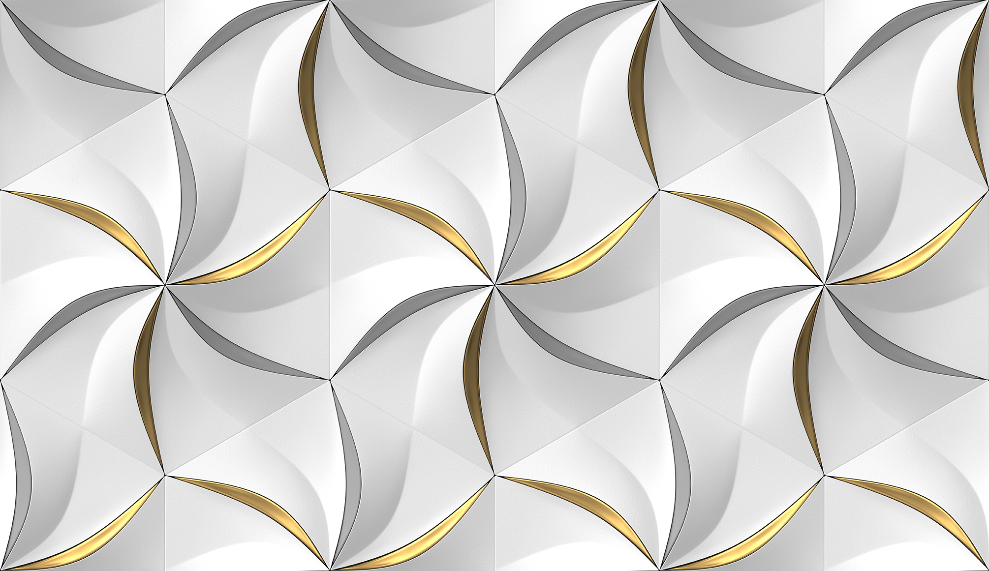 Geometrik Desen Duvar Kağıdı