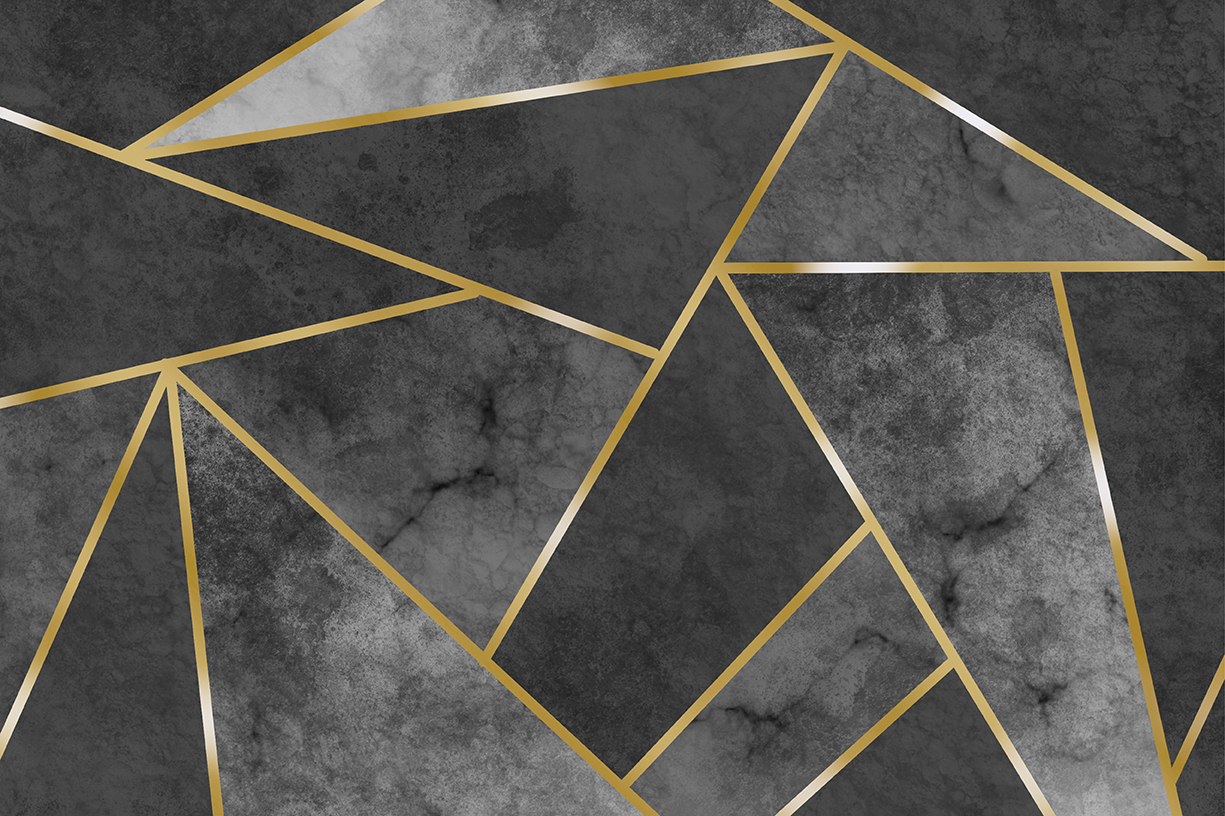 Geometrik Desen Duvar Kağıdı