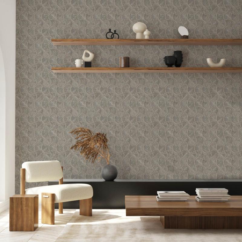 Geometrik Desen Duvar Kağıdı