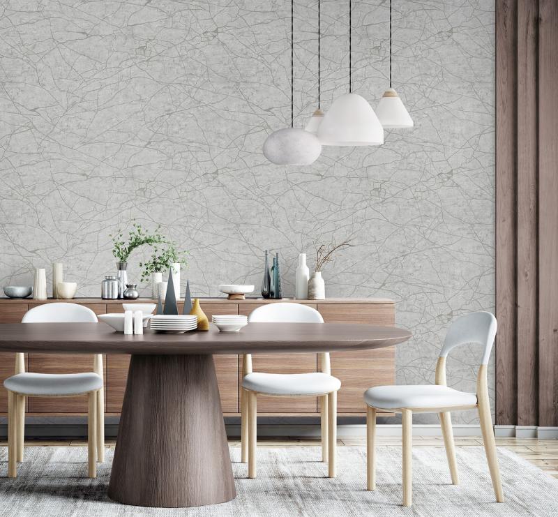 Modern Çizgisel Desen Duvar Kağıdı