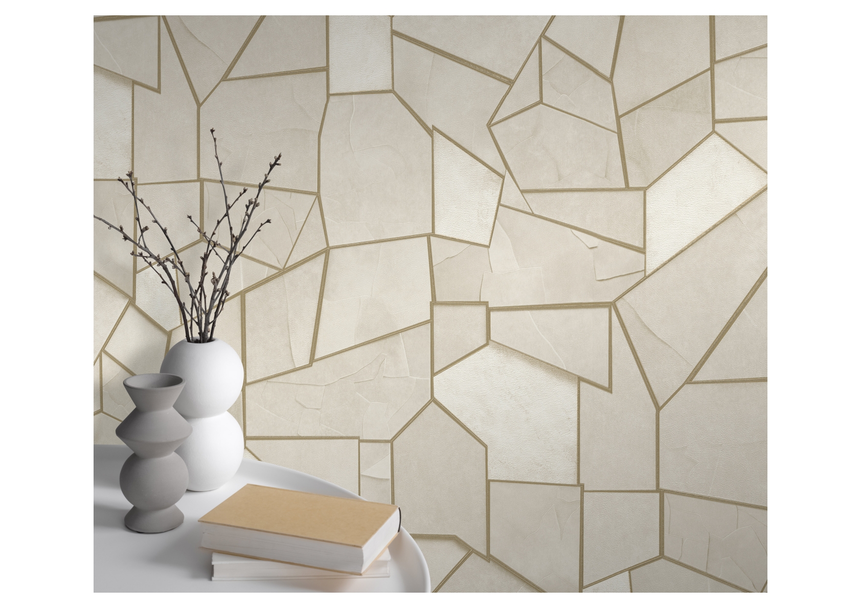 Geometrik Desen Duvar Kağıdı
